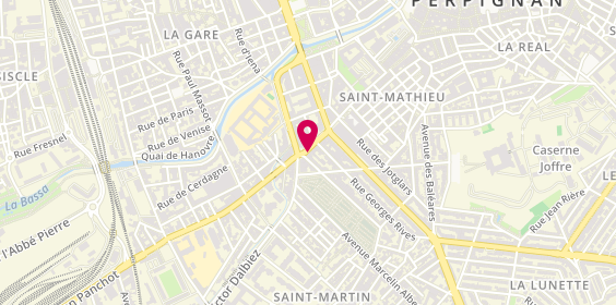 Plan de Pompes funèbres PFG PERPIGNAN - Avenue Maréchal Foch, 95 Rue Maréchal Foch, 66000 Perpignan