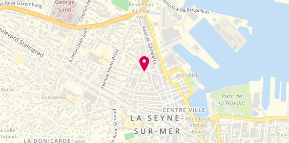 Plan de Pompes Funebres Roger, 8 avenue Dr Mazen, 83500 La Seyne-sur-Mer