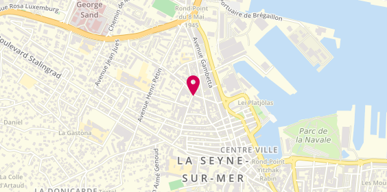 Plan de Maison Funéraire de la Seyne-sur-Mer, 4 Rue Charles Gounod, 83500 La Seyne-sur-Mer