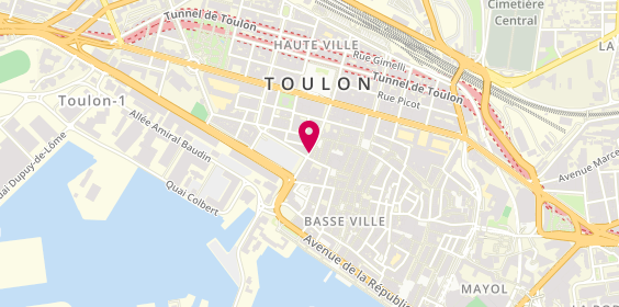 Plan de Scf du Var, 6 Rue Anatole France, 83000 Toulon