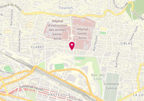 Plan de Roc-Eclerc, 1 Boulevard Sainte-Anne, 83000 Toulon
