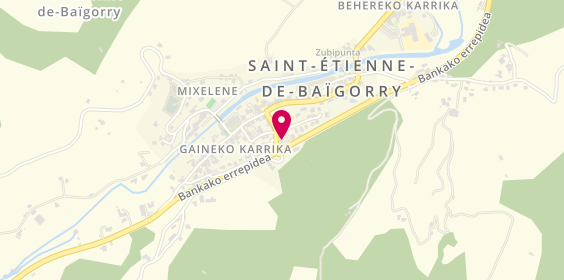 Plan de Pompes Funebres Baigeroari, Rue Gaineko Karrika, 64430 Saint-Étienne-de-Baïgorry