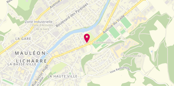 Plan de Marbrerie Dubourdieu, 29 avenue de Belzunce, 64130 Mauléon-Licharre