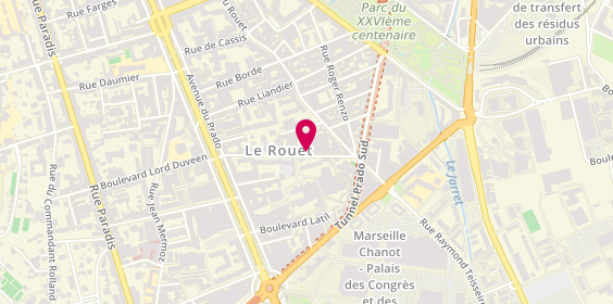 Plan de Pfg-Services Funeraires, 27 Boulevard de Louvain, 13008 Marseille