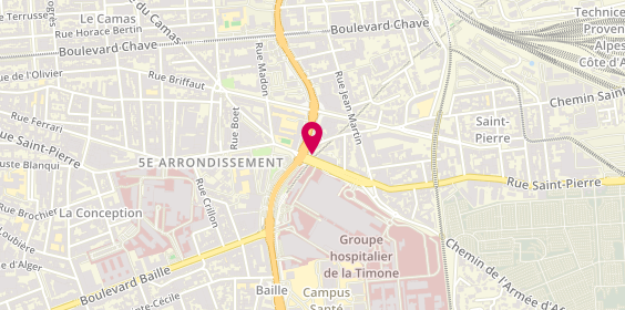Plan de Etablissement Rosa, 253 Rue Saint-Pierre, 13005 Marseille