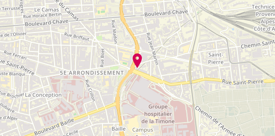 Plan de Roc Eclerc, 255 Rue Saint-Pierre, 13005 Marseille