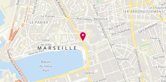 Plan de Acceuil Permance Generale des Pompes Fun, 10 Rue République, 13001 Marseille