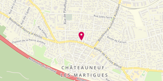 Plan de Roc'eclerc, 37 avenue du 4 Septembre, 13220 Châteauneuf-les-Martigues