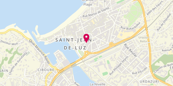 Plan de Pompes funèbres PFG SAINT-JEAN-DE-LUZ, 14 Rue Marion Garay, 64500 Saint-Jean-de-Luz