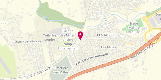 Plan de Pompes Funèbres du Pays Aixois, 5 avenue Adrien Durbec, 13290 Aix-en-Provence