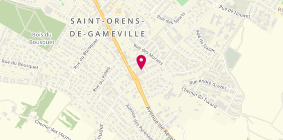 Plan de 1549-27708, 1 Impasse Dordac, 31650 Saint-Orens-de-Gameville