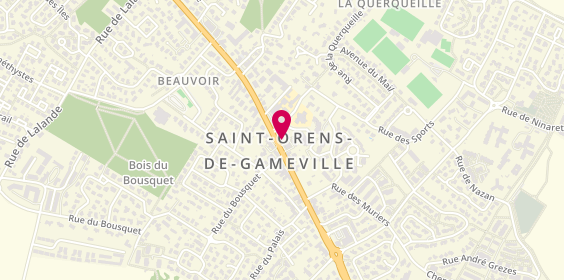 Plan de Pompes Funèbres du Sud Ouest, 33 avenue de Gameville, 31650 Saint-Orens-de-Gameville