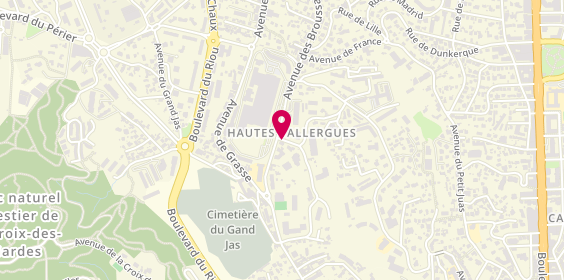 Plan de Accueil Funeraire Robaut, 24 avenue des Broussailles, 06400 Cannes