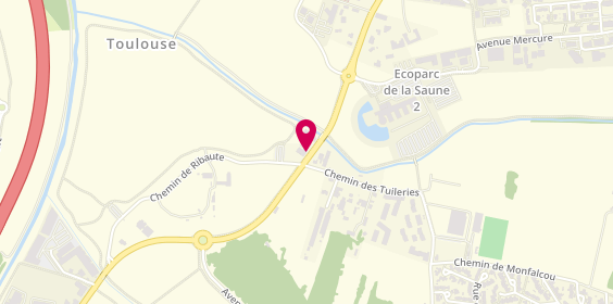 Plan de Philae Services Funéraires, 83 chemin de Ribaute, 31400 Toulouse