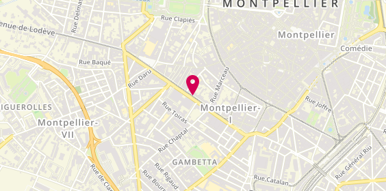 Plan de Groupe Ménara, 26 Cours Gambetta, 34000 Montpellier