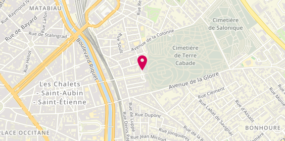Plan de Pompes Funèbres Lavos, 2 Avenue du Cimetiere, 31500 Toulouse