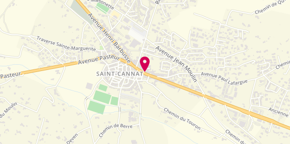 Plan de Pompes Funebres de St Cannat, 1 avenue Camille Pelletan, 13760 Saint-Cannat