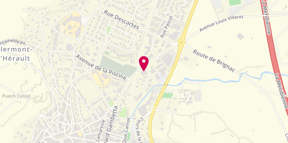 Plan de Vandenhoack-Vigroux la Clermontaise Pomp, 2 Rue des Frères Lumière, 34800 Clermont-l'Hérault