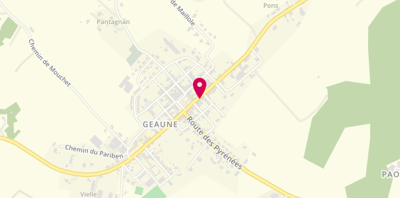 Plan de Pompes Funèbres Patou - Magasin funéraire et Funérarium, 22 Rue Gourgues, 40320 Geaune