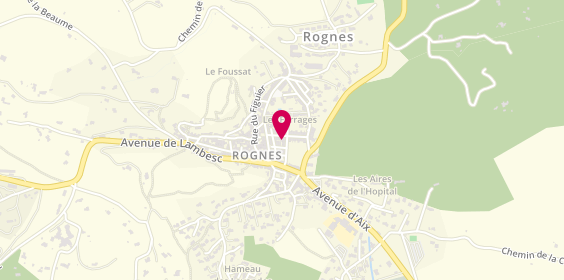 Plan de Pompes Funèbres Chaffard Dijon, 8 Boulevard des Ferrages, 13840 Rognes