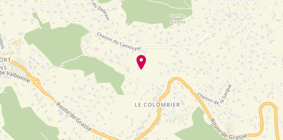 Plan de Duriez Prestations Funeraires, 559 Chemin Plateau Fleury, 06330 Roquefort-les-Pins