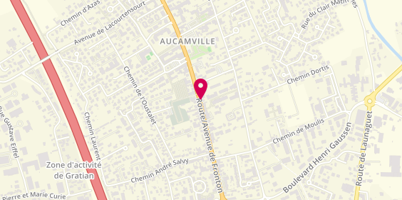 Plan de Pompes Funèbres Mandou Toulouse-Aucamville, 462 Avenue Fronton, 31200 Toulouse