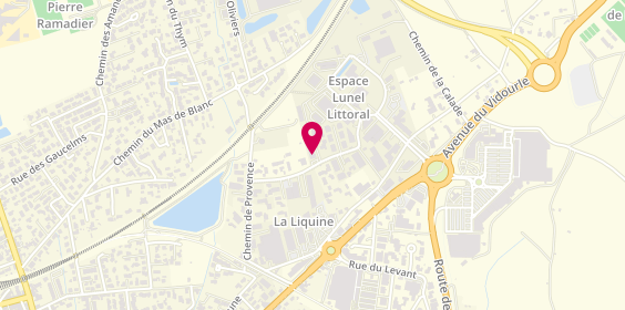 Plan de Espace Funeraire Lunellois, 220 chemin de la Grande Liquine, 34400 Lunel