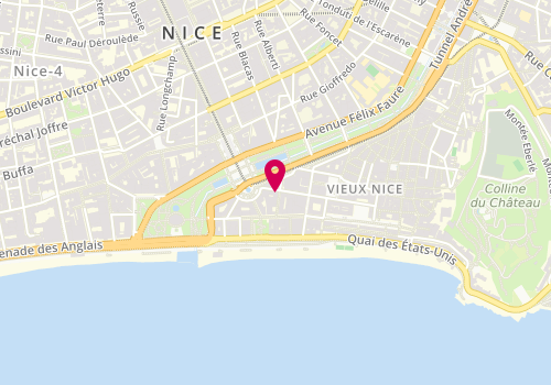 Plan de Pompes funèbres PFG NICE - Rue Alexandre Mari, 3 Rue Alexandre Mari, 06000 Nice