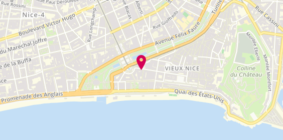 Plan de Pompes funèbres PFG NICE - Rue Alexandre Mari, 3 Rue Alexandre Mari, 06000 Nice