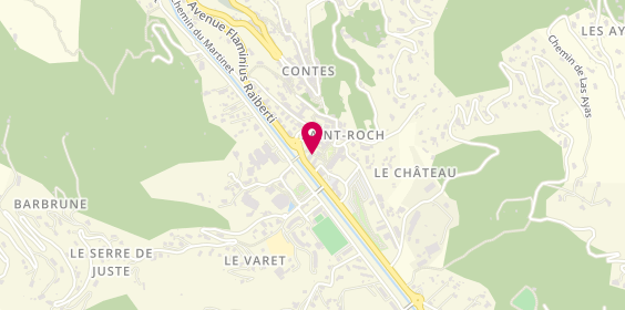 Plan de Accueil Funéraire Robaut, 4 place Du Dr Ollivier, 06390 Contes