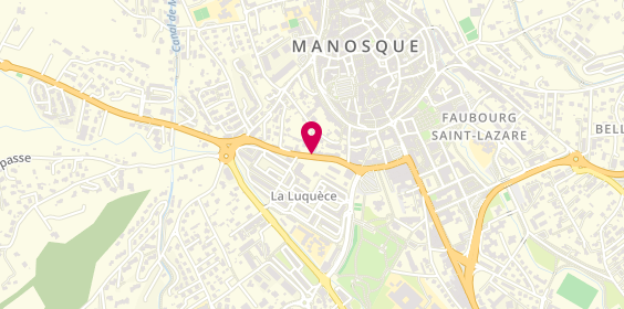 Plan de Pompes Funèbres Générales - Marbrer, 306 Avenue du Majoral Raoul Arnaud, 04100 Manosque