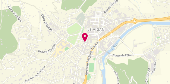 Plan de Le Vigan Ambulances, 20 Rue des Barris, 30120 Le Vigan