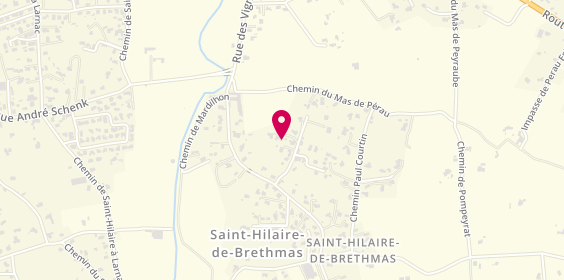 Plan de Services Funéraires Galtier Gard, 151 impasse du Moulin du Juge, 30560 Saint-Hilaire-de-Brethmas