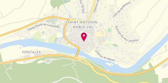 Plan de Service des Pompes Funebres, 23 place de la Mairie, 82140 Saint-Antonin-Noble-Val