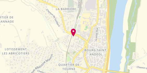 Plan de Combet Pere & Fils, 11 Avenue Félix Chalamel, 07700 Bourg-Saint-Andéol