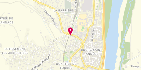 Plan de Combet, 11 avenue Félix Chalamel, 07700 Bourg-Saint-Andéol