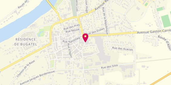 Plan de Pompes Funèbres LABORDE - le Choix Funéraire, 9 avenue René Bouchon, 47110 Sainte-Livrade-sur-Lot
