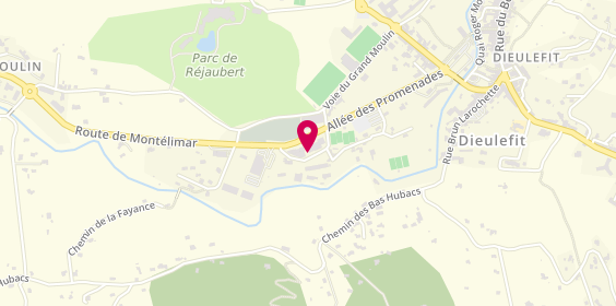 Plan de Pf SARL des Compagnons, 147 Route de Montélimar, 26220 Dieulefit