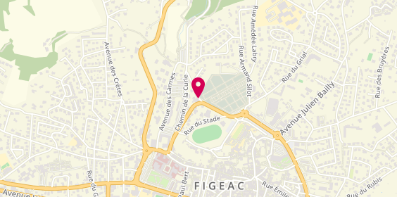 Plan de Roc Eclerc, 21 avenue Casimir Marcenac, 46100 Figeac