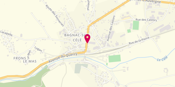 Plan de Roc Eclerc, 16 avenue Joseph Canteloube, 46270 Bagnac-sur-Célé
