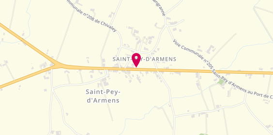 Plan de Pompes Funèbres Les Vignes Saint-Emilion, 4 Bis le Bourg, 33330 Saint-Pey-d'Armens