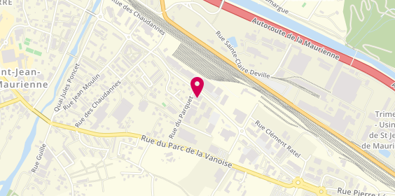 Plan de Marbrerie Faure, 262 Rue du Parquet, 73300 Saint-Jean-de-Maurienne