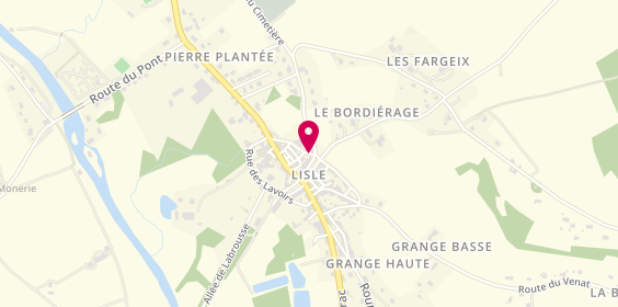 Plan de Ambulances Lisloises, 3 Rue du Chateau Haut, 24350 Lisle