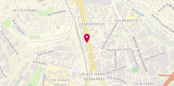 Plan de Pompes funèbres PFG SAINT-ÉTIENNE - Rue des Docteurs Charcot, 68 Rue des Docteurs Charcot, 42000 Saint-Étienne
