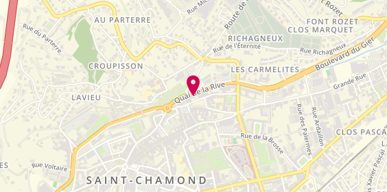 Plan de Monchand Pere et Fils, 14 place Saint-Pierre, 42400 Saint-Chamond