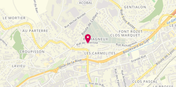 Plan de Ogf, 6 Rue Eternité, Bis, 42400 Saint-Chamond