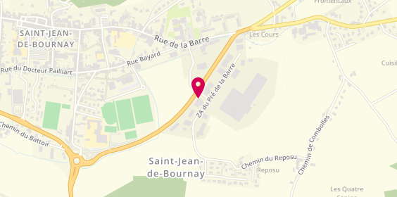 Plan de Centre Funeraire Colombier Frères, Pré de la Barre, 38440 Saint-Jean-de-Bournay