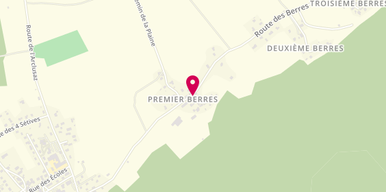 Plan de Pompes Funèbres Mouche, 477 Route des Berres 1er Berre, 73390 Chamoux-sur-Gelon