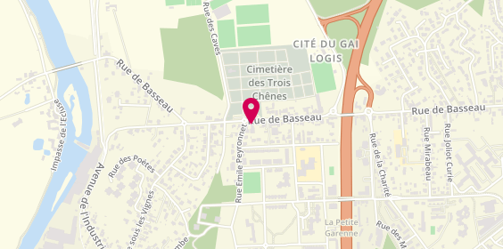 Plan de Etoile Secours, 349 Rue de Basseau, 16000 Angoulême