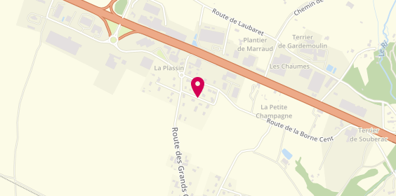 Plan de Maison Funeraire du Plassin, 21 Route de la Grue, 16130 Gensac-la-Pallue